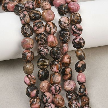 Natural Rhodonite Beads Strands(GG-CBA787B-A12)-1