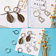 Brass Hoop Earrings(KK-CD0001-10)-14