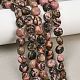 Natural Rhodonite Beads Strands(GG-CBA787B-A12)-1