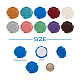 20 pièces autocollants de sceau de cire adhésifs 10 couleurs(DIY-TA0003-47)-3