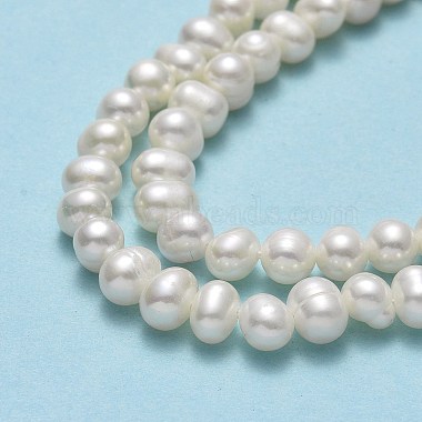 Natural Cultured Freshwater Pearl Beads Strands(PEAR-F018-16B-01)-4
