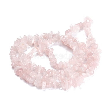Chapelets de perles en quartz rose naturel(G-G011-14)-3