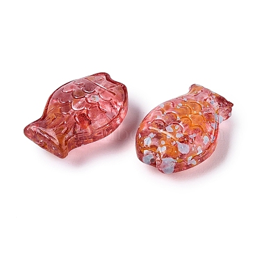 Picasso Transparent Glass Beads(SEED-Q039-03C)-2