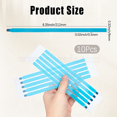Plastic Easy to Pull Adhesive Tape(AJEW-GF0013-98B)-2