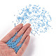 11/0 Grade A Transparent Glass Seed Beads(X-SEED-N001-F-256)-4
