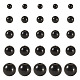 100Pcs 5 Styles Opaque Acrylic Beads(MACR-TADJ0001-12B)-1