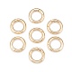 Brass Spring Gate Rings(KK-T014-90G)-1