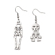 Boucles d'oreilles pendantes en acier inoxydable anti-ternissement 304(EJEW-P271-07P)-1