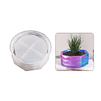 DIY Silicone Vase Molds, Resin Casting Molds, for UV Resin & Epoxy Resin Craft Making, Octagon, 150x59mm(WG27128-02)
