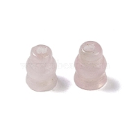 Natural Rose Quartz Beads, Gourd, 7.5x6.5mm, Hole: 1.8mm(G-M441-03)