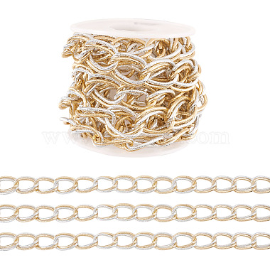 2M Aluminium Double Curb Chains(CHA-TA0001-40)-1