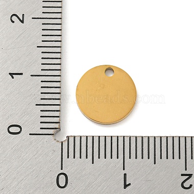 Ion Plating(IP) 304 Stainless Steel Pendants(FIND-M017-02G-B)-3