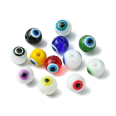 156Pcs 12 Colors Baking Painted Glass Beads(DGLA-FS0001-04)-3