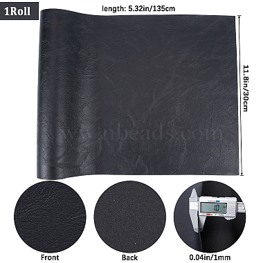 Rectangle PU Leather Fabric(AJEW-WH0089-52A-01)-2
