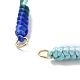 Adjustable Braided Nylon Thread Link Bracelet Makings(AJEW-JB01160-02)-3