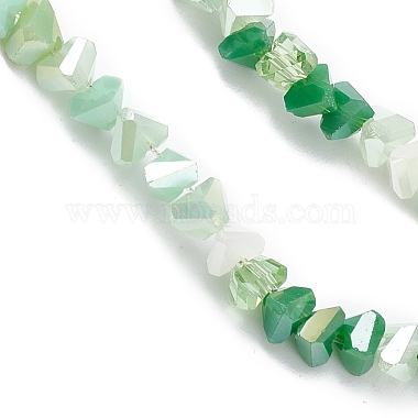 brins de perles de verre de galvanoplastie de couleur dégradée(GLAA-E042-02B)-3