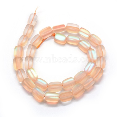 Chapelets de perles en pierre de lune synthétique(G-E503F-A06)-2