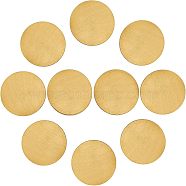 CHGCRAFT Brass Cabochon, Long-Lasting Plated, Flat Round, Antique Bronze, 41x1mm, 10pcs/box(KK-CA0001-26AB)