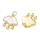 Brass Shell Charms(KK-T085-04G)-2