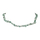 Natural Green Aventurine Chip Beaded Necklace(NJEW-JN04615-14)-1