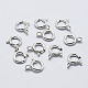 925 Sterling Silver Spring Ring Clasps(STER-K167-076B-S)-2
