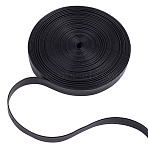 PU Leather Ribbon, for Sewing Decoration, Saddle Brown, 5/8 inch(15mm), about 10.94 Yards(10m)/Bundle(OCOR-WH0101-108B-01)