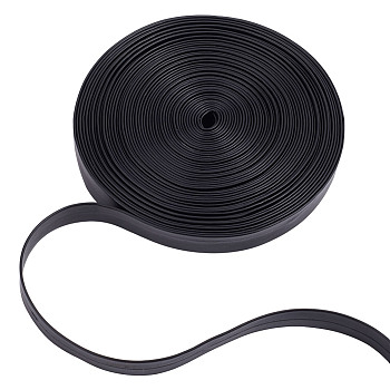 PU Leather Ribbon, for Sewing Decoration, Saddle Brown, 5/8 inch(15mm), about 10.94 Yards(10m)/Bundle
