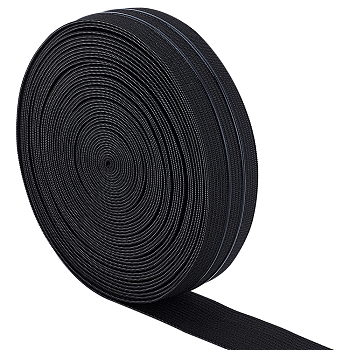 BENECREAT Flat Elastic Rubber Cord/Band, Webbing Garment Sewing Accessories, Black, 30mm
