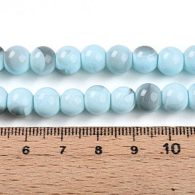 Baking Paint Glass Beads(X1-DGLA-N013-8mm-03)-4