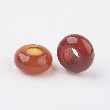 Perles européennes de cornaline naturelle(X-G-G740-14x8mm-15)-2