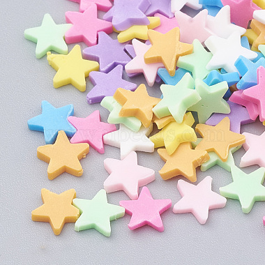 Colorful Star Polymer Clay