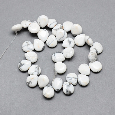 Natural Howlite Gemstone Beads Strands(X-G-T005-17)-2