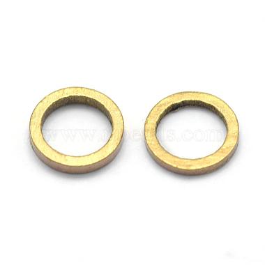 Brass Linking Rings(KK-P119-20-6mm-RS)-2