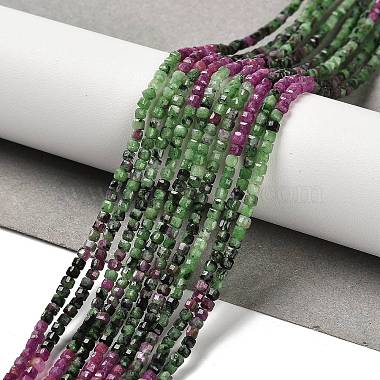 Natural Ruby in Zoisite Beads Strands(G-K373-A02-01)-2