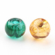 Perles de verre craquelé peintes(DGLA-X0006-4mm-08)-3