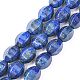 Chapelets de perles en lapis-lazuli naturel(G-K311-09C)-4