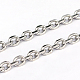変色しにくい304ステンレススチールケーブルチェーン(CHS-L001-68-1.2mm)-1