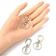 10Pcs Alloy Keychain Clasp Findings(PALLOY-YW026-02)-5