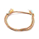 Polyester Braided Adjustable Cord Bracelet(BJEW-A099-03)-2