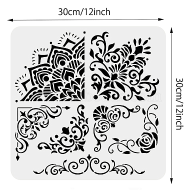 PET Hollow Out Drawing Painting Stencils(DIY-WH0418-0053)-2