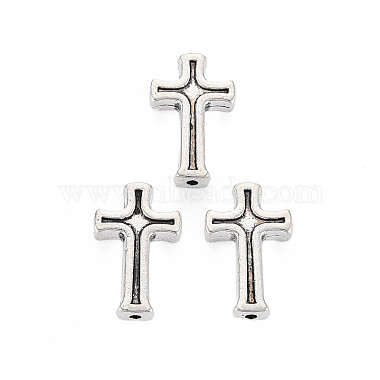 Antique Silver Cross Alloy Beads
