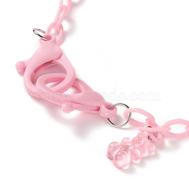 Personalized ABS Plastic Cable Chain Necklaces(NJEW-JN03220-03)-2