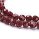 Faceted(32 Facets) Glass Beads Strands(EGLA-J042-6mm-24)-3