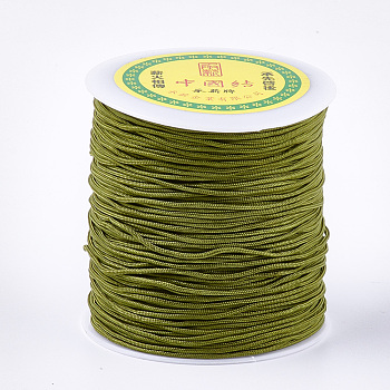 Nylon Thread, Olive, 1.5mm, about 120.29 yards(110m)/roll