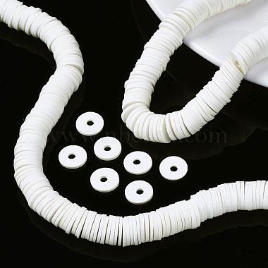 Flat Round Eco-Friendly Handmade Polymer Clay Beads(CLAY-R067-12mm-17)-2