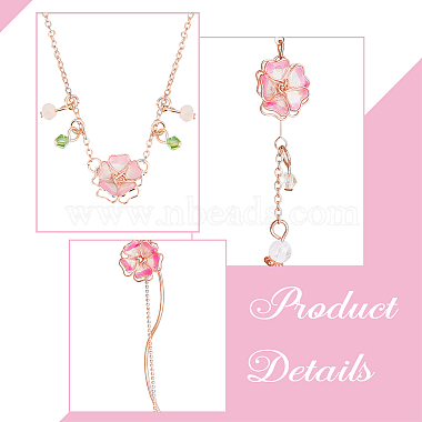 Sakura-Schmuckset(SJEW-AN0001-58)-3