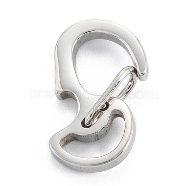 Stainless Steel Color Others 304 Stainless Steel Keychain Clasps
