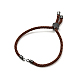 Half Finished Twisted Milan Rope Slider Bracelets(FIND-G032-01B-18)-2