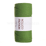 150G Cotton Thread, Round, Olive Drab, 2mm(PW-WGE1CF8-24)