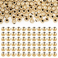 Yellow Gold Filled Beads, 1/20 14K Gold Filled, Round, 2x2mm, Hole: 0.8mm(FIND-TAC0010-67A)